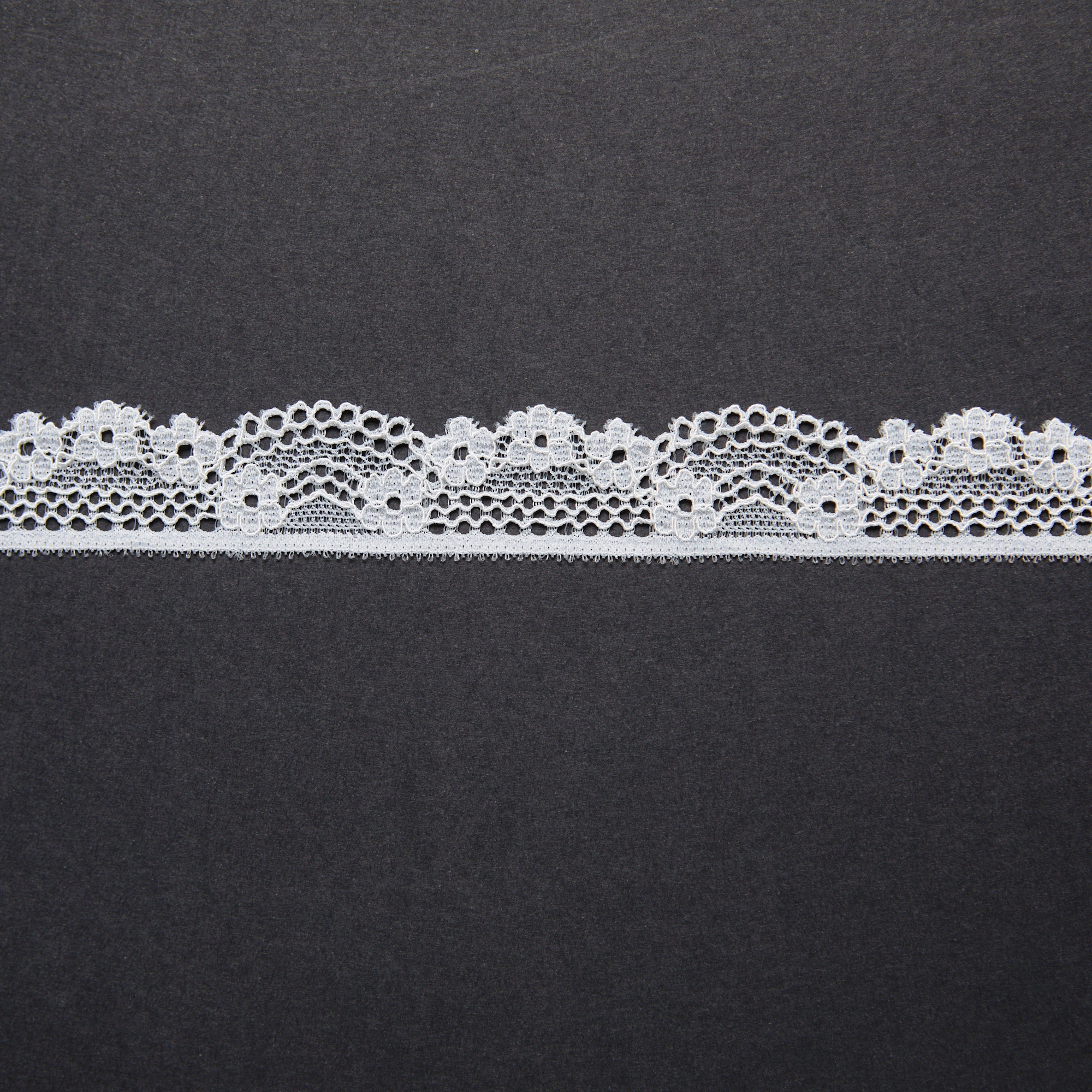 Кружево Эластичное Узкое P1530A (Айвори, Y0007656A, БП)