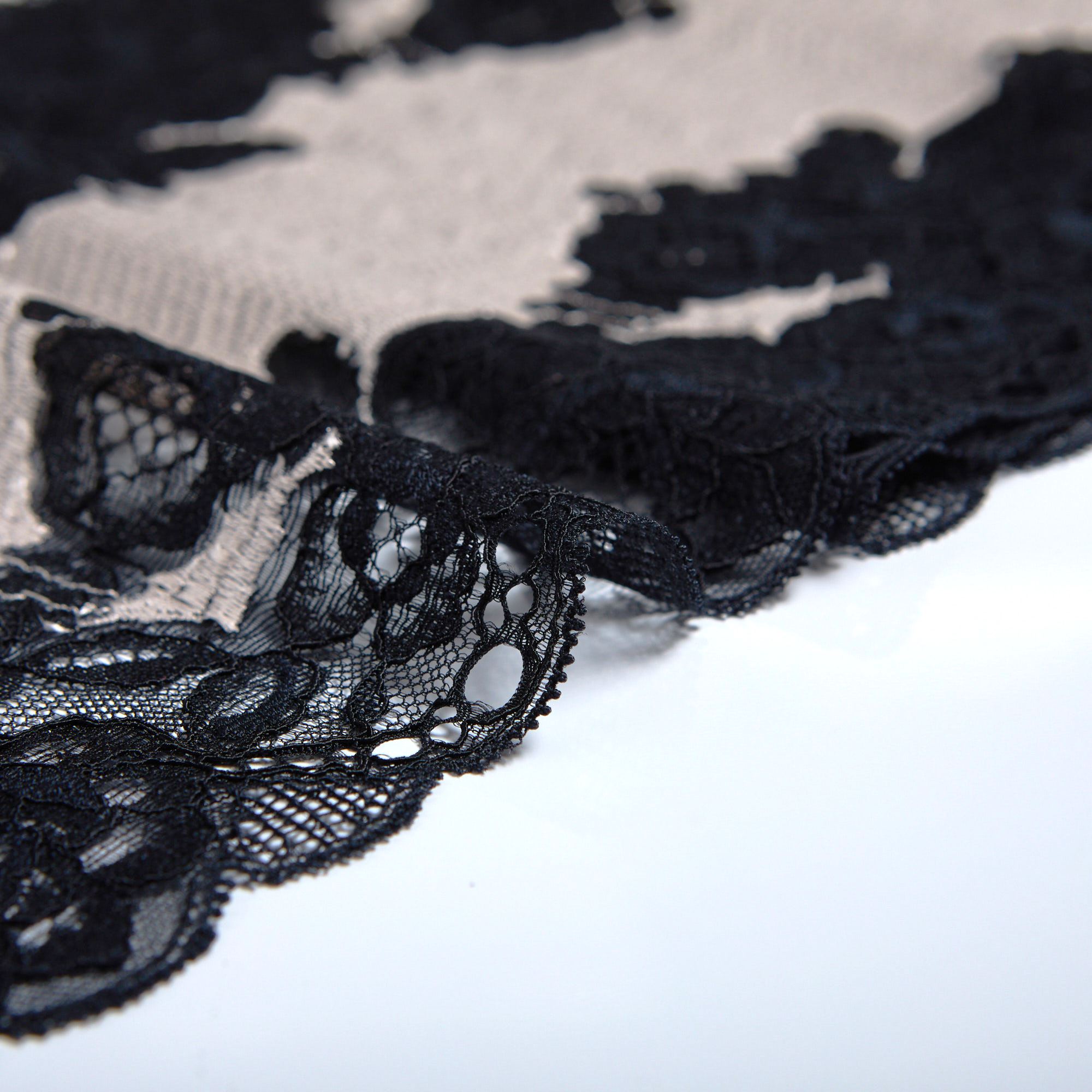 Кружево Эластичное HX616M (Айвори, DY000605, БП)