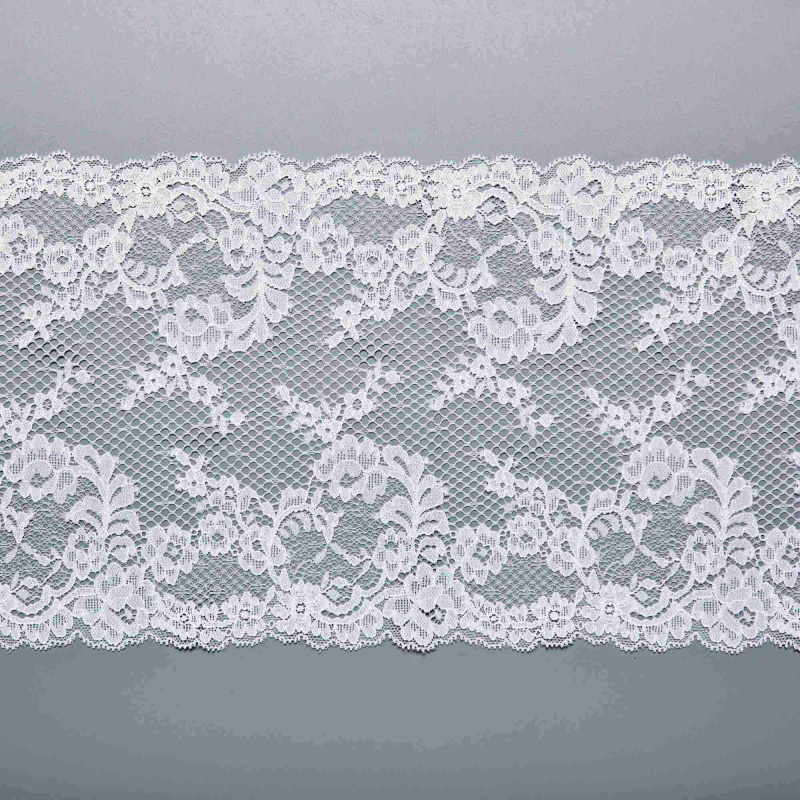 Кружево Эластичное H6423M (Айвори, YY004335B, БП)