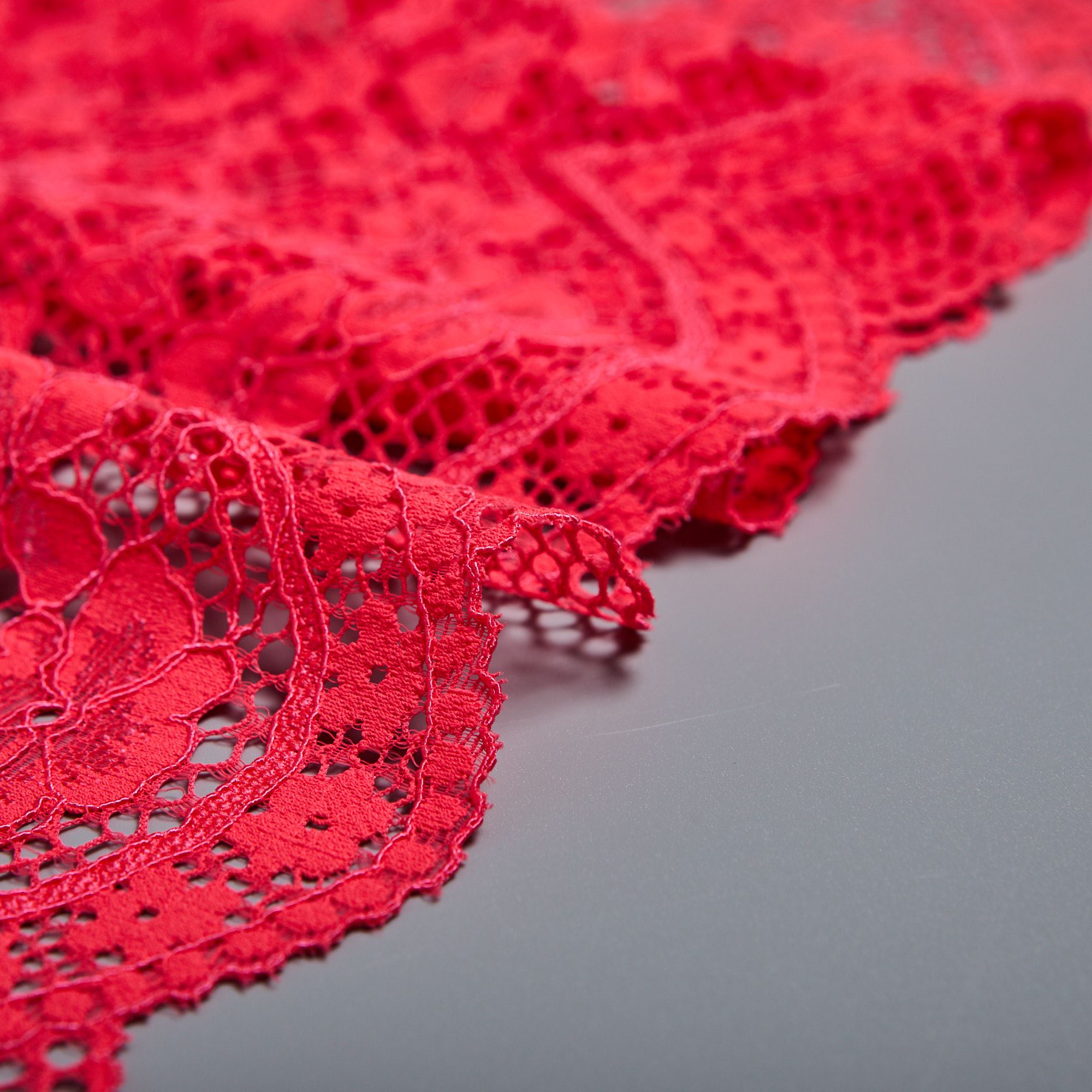 Кружево Эластичное HD090A (Красный, K0001696A, БП)