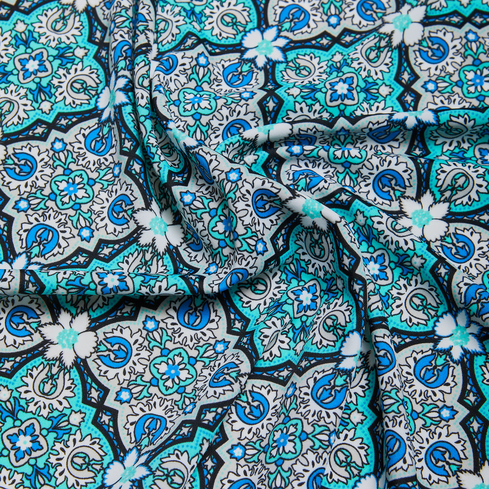 Микрофибра принт WH1005p (Зеленый, CA523839-2E, БП)