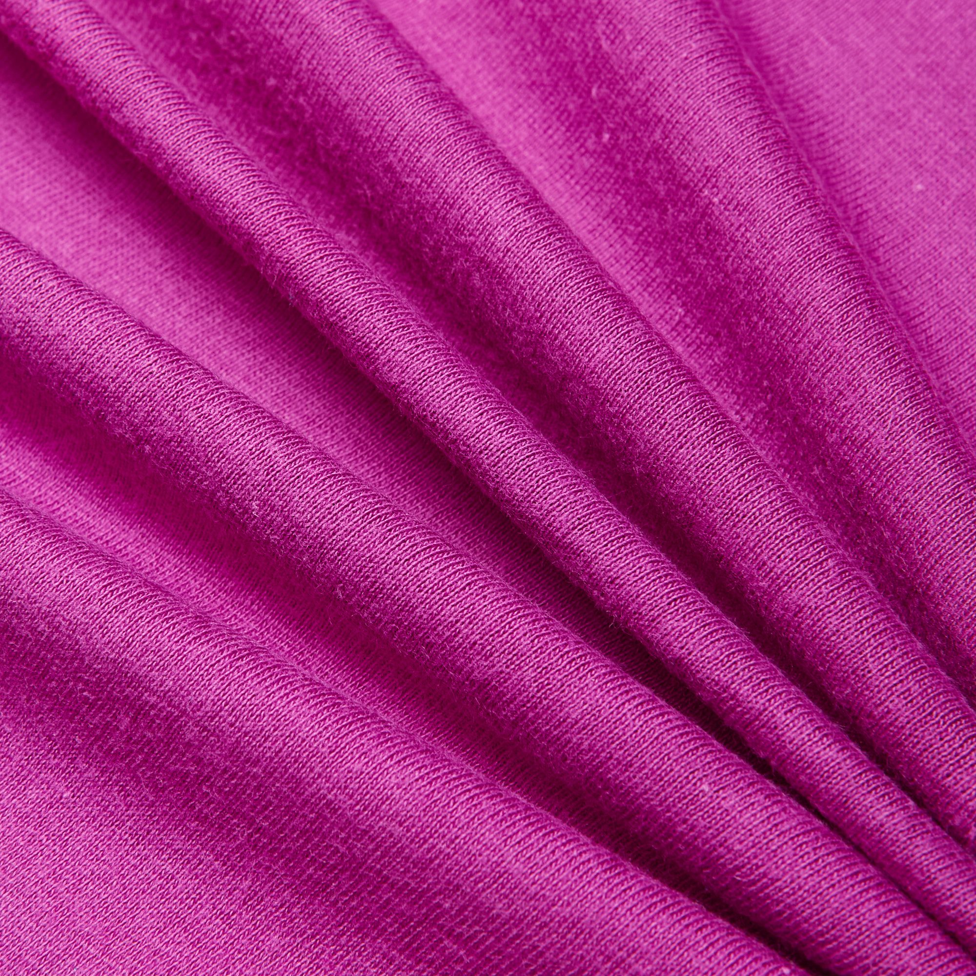 Хлопок трикотажный 524 (Фиолетовый, 1923, БП)