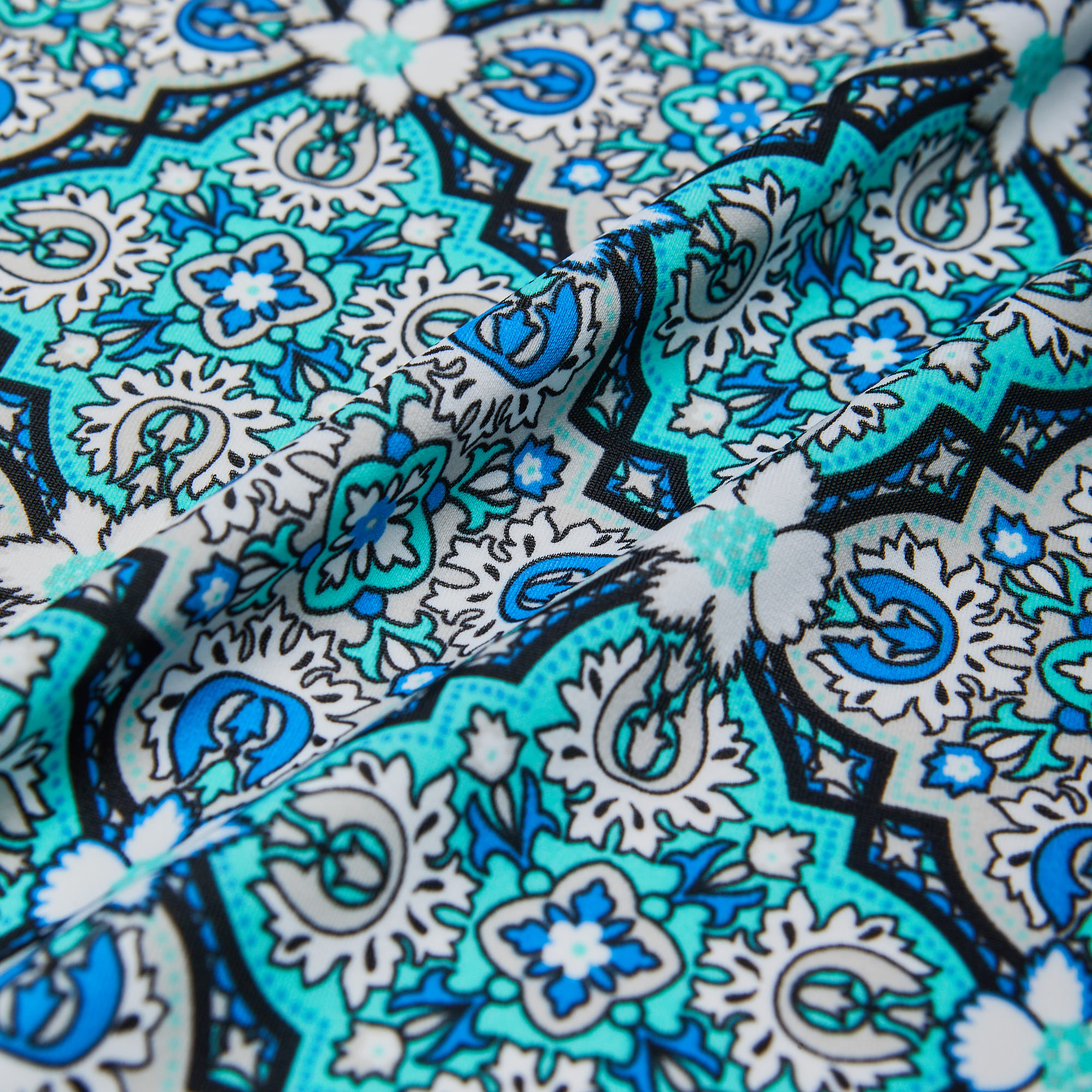 Микрофибра принт WH1005p (Зеленый, CA523839-2E, БП)