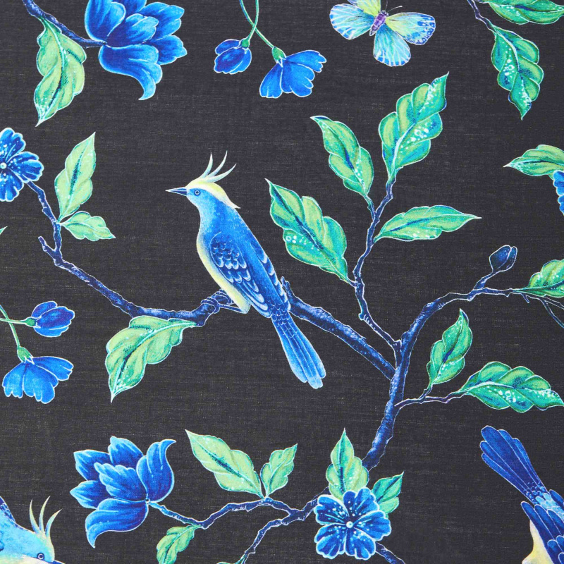 Вискоза тканая принт RM003p (Черный, PMZP1707114 Lisa, БП)