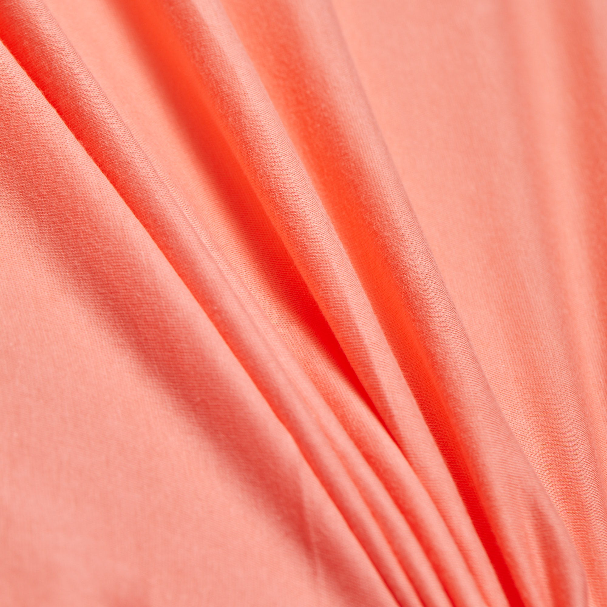 Хлопок трикотажный 524 (Розовый, пламя, БП)