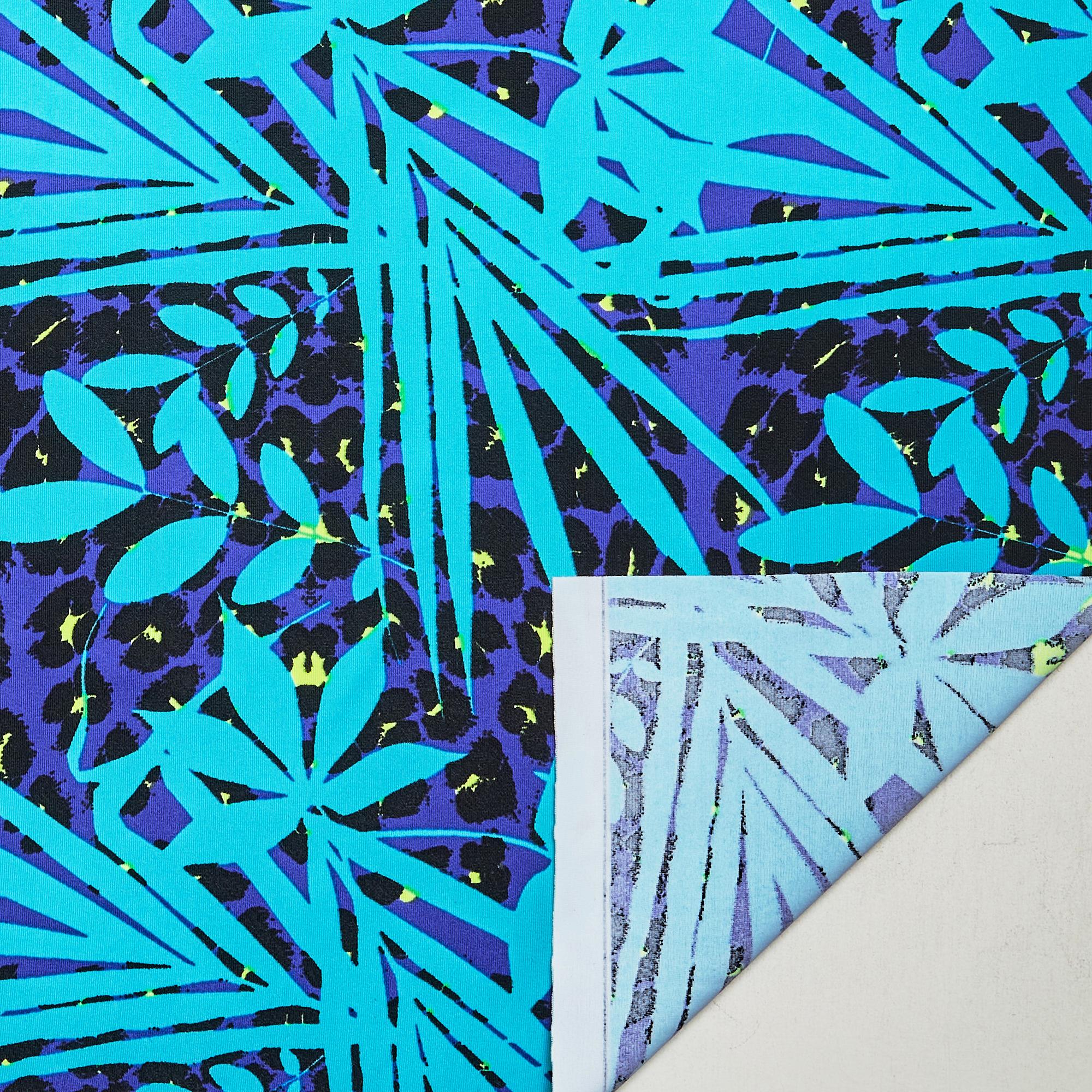 Микрофибра принт WH1005p (Бирюзовый, CA425992-2E, БП)