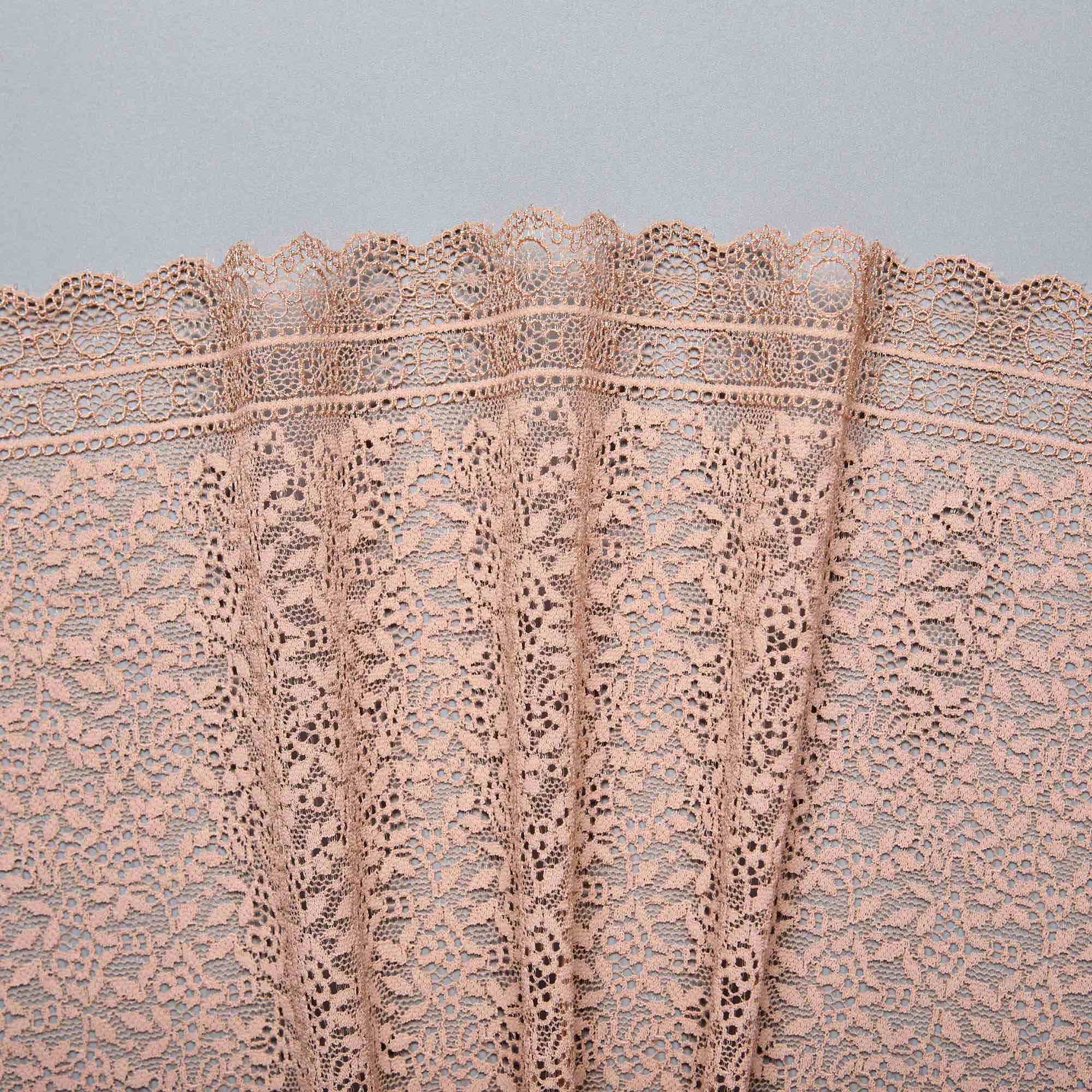 Кружево эластичное h6224a (Бежевый, M0009358A, БП)