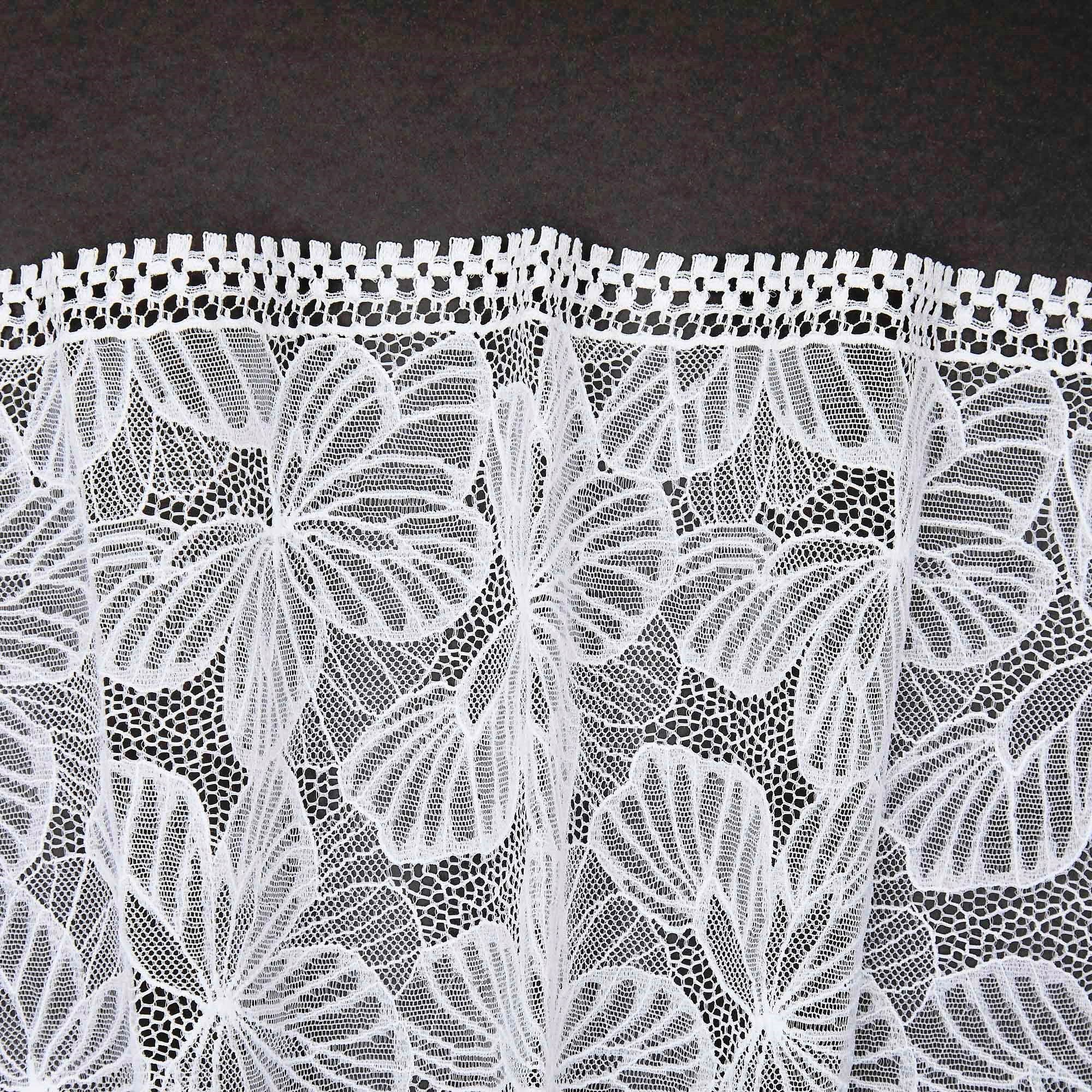 Кружево Эластичное 101756 (Белый, Стандарт, БП)