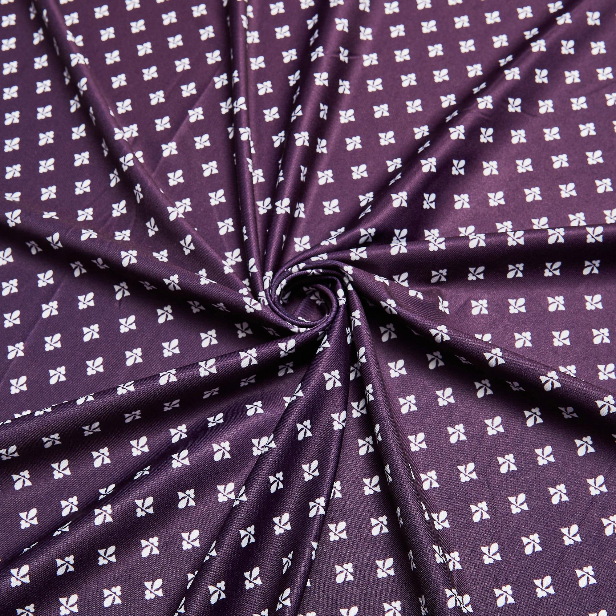 Микрофибра принт nkkt-8192p (Фиолетовый, NKWD-074-A, БП)