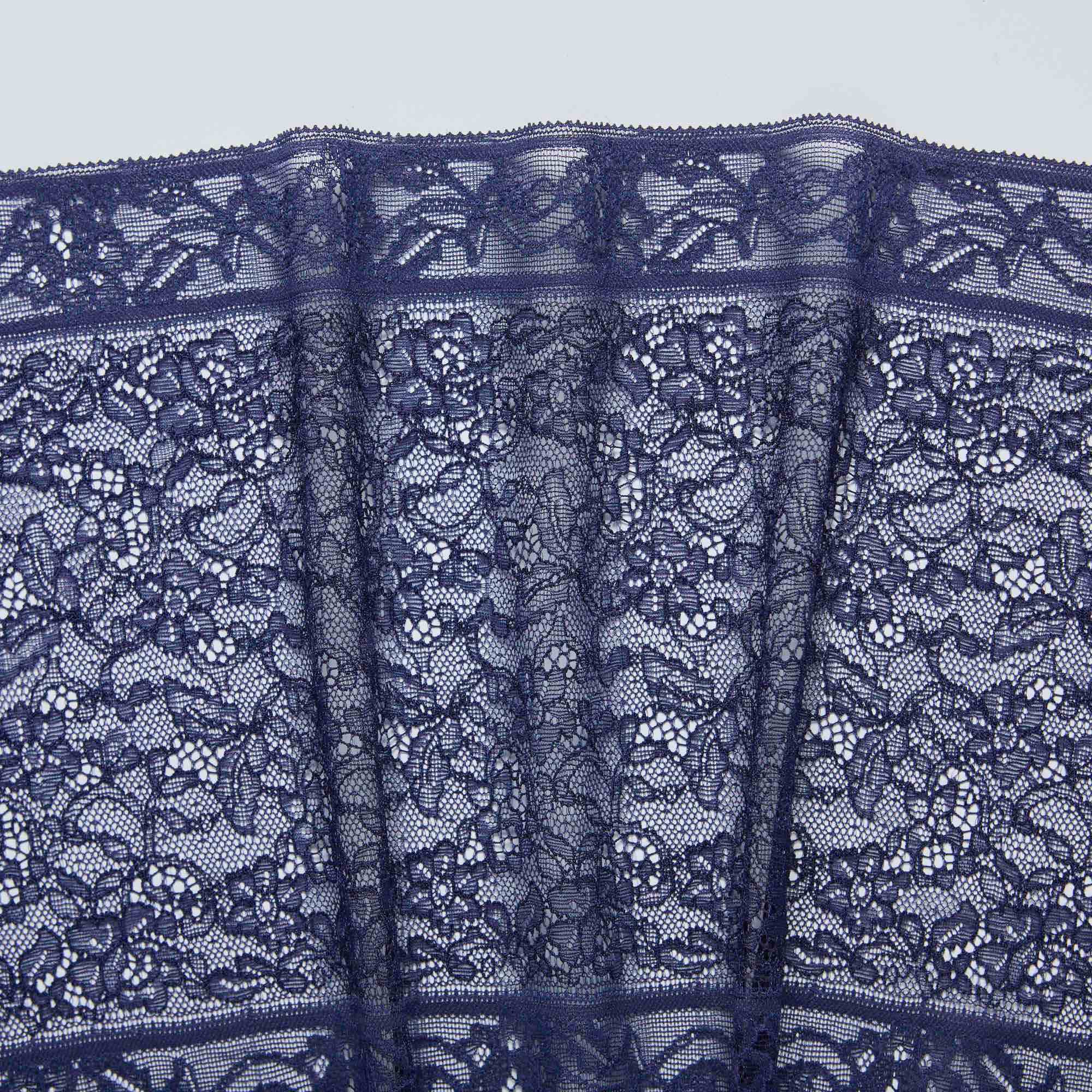 Кружево Эластичное HY312A (Синий, L0010156, БП)