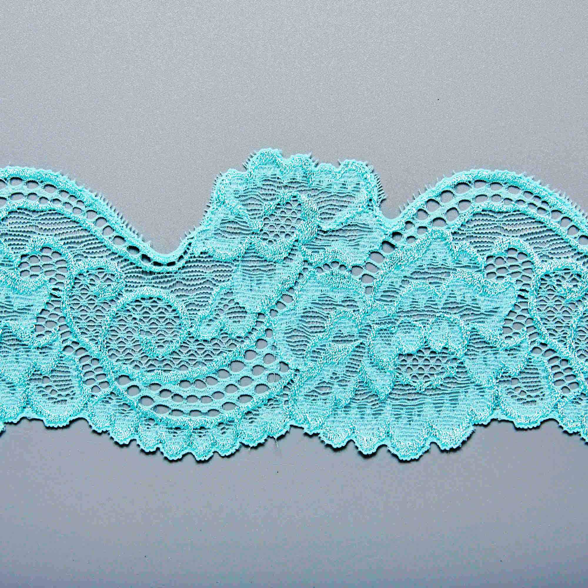 Кружево Эластичное Узкое HC050436D (Ментоловый, Q170315113A, БП)