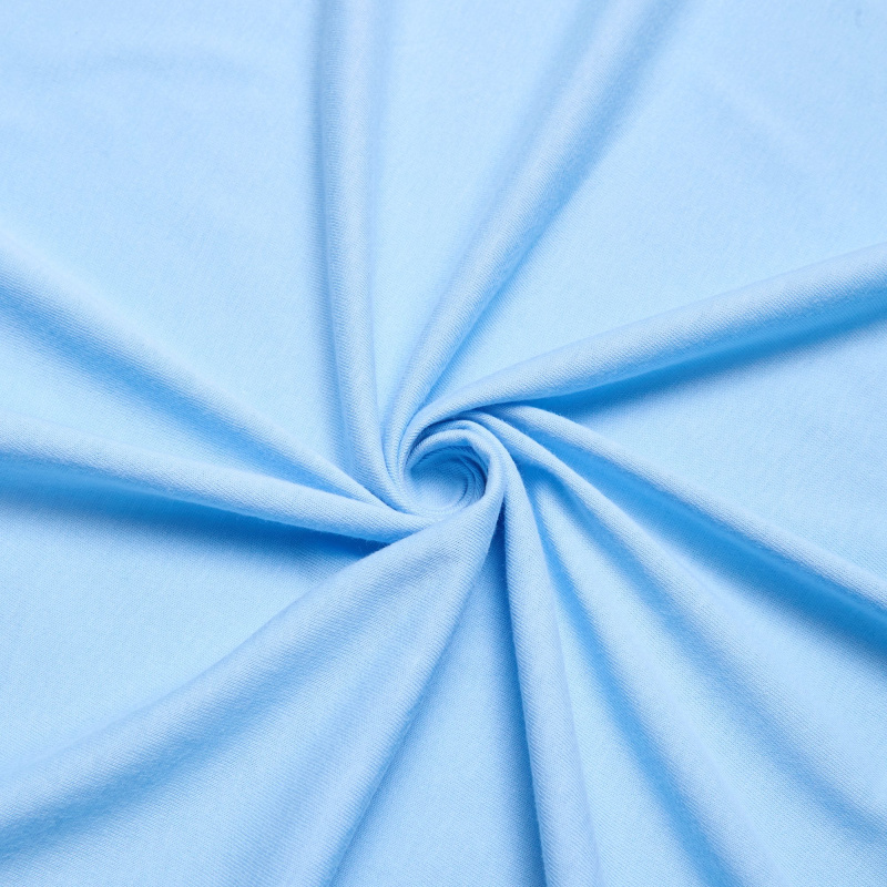 Хлопок трикотажный 2274 (Голубой, 036, БП)