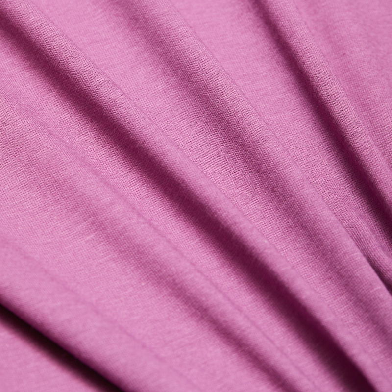 Хлопок трикотажный 2274 (Фиолетовый, черничный джем, БП)