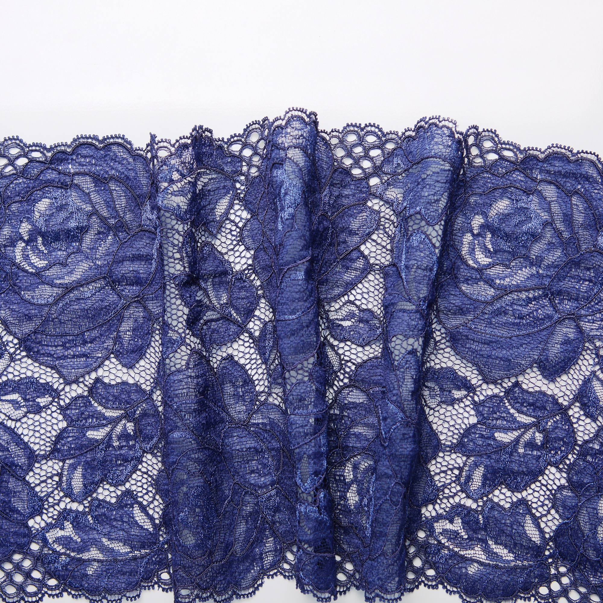 Кружево Эластичное 170/85896 (Синий, ENCRE 830447, БП)