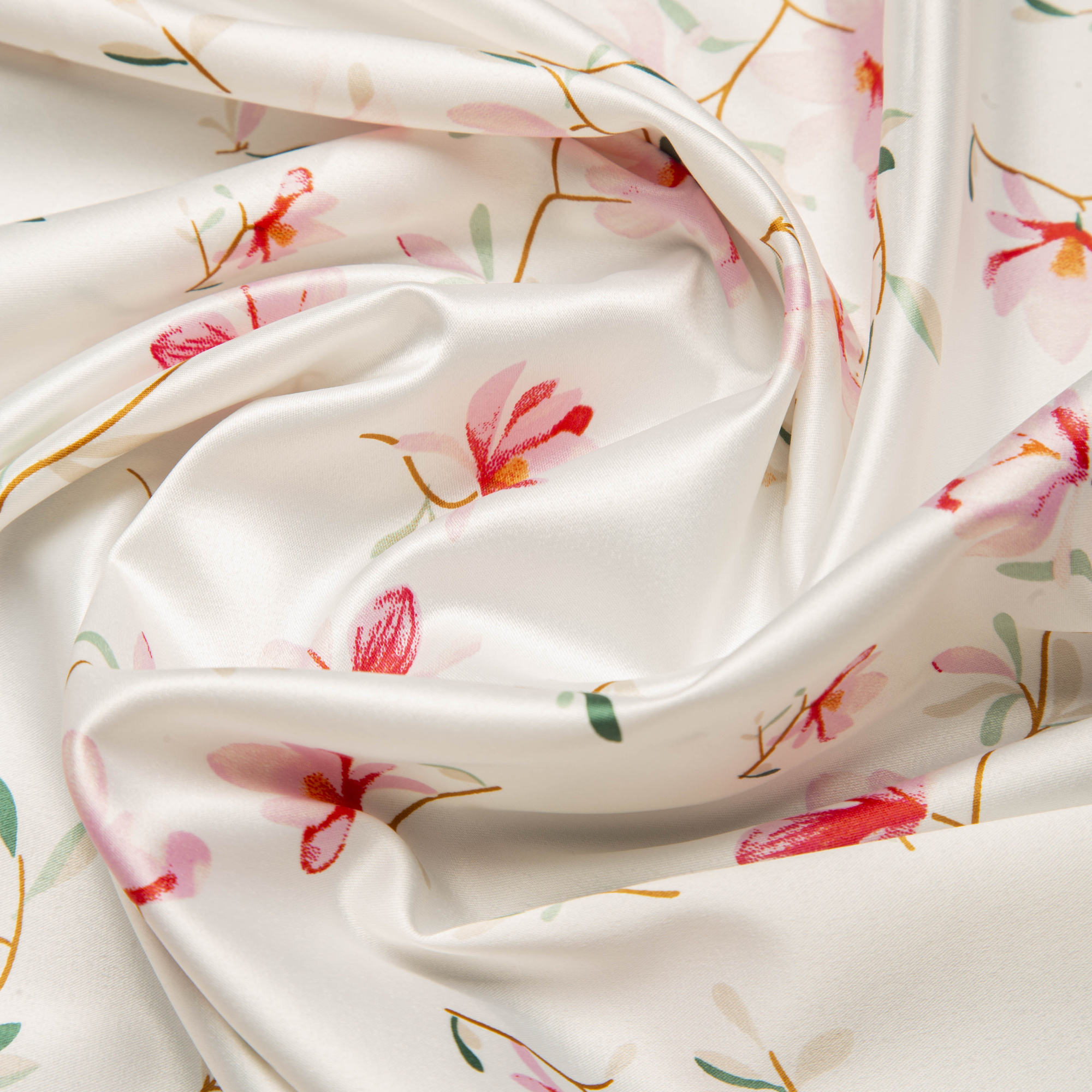 Сатин Эластичный Принт W3-1404-1 (Айвори, dpt2, БП)