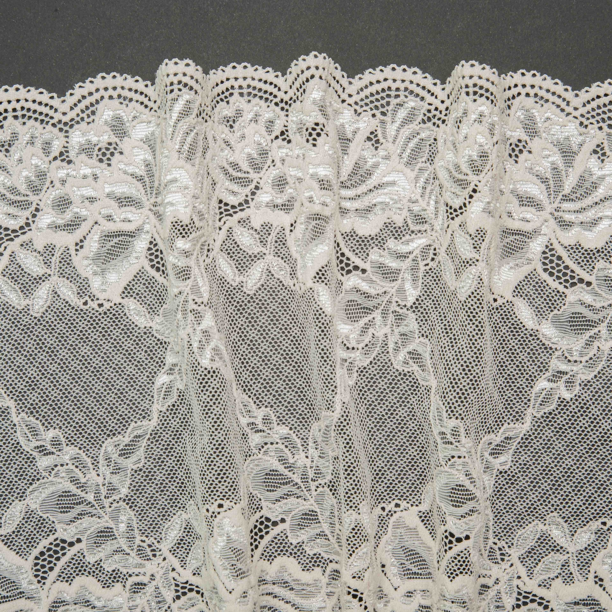 Кружево Эластичное 8448 (Айвори, QH190901007A, БП)