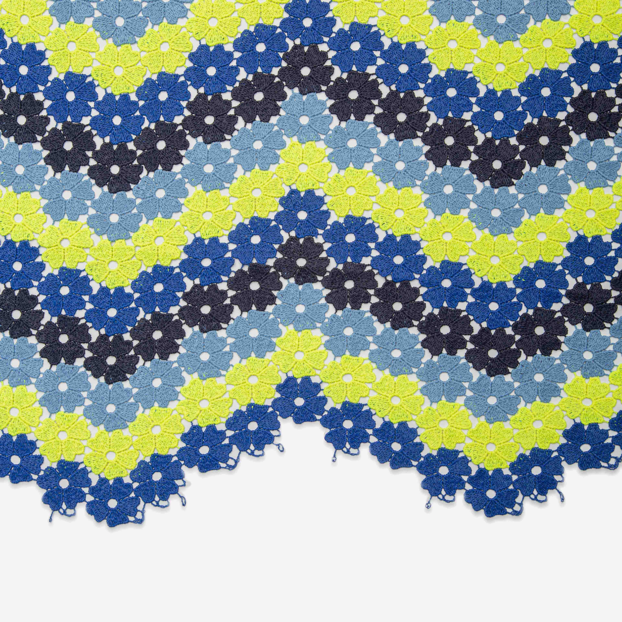 Гипюр xga00090a (Синий, 101, БП)