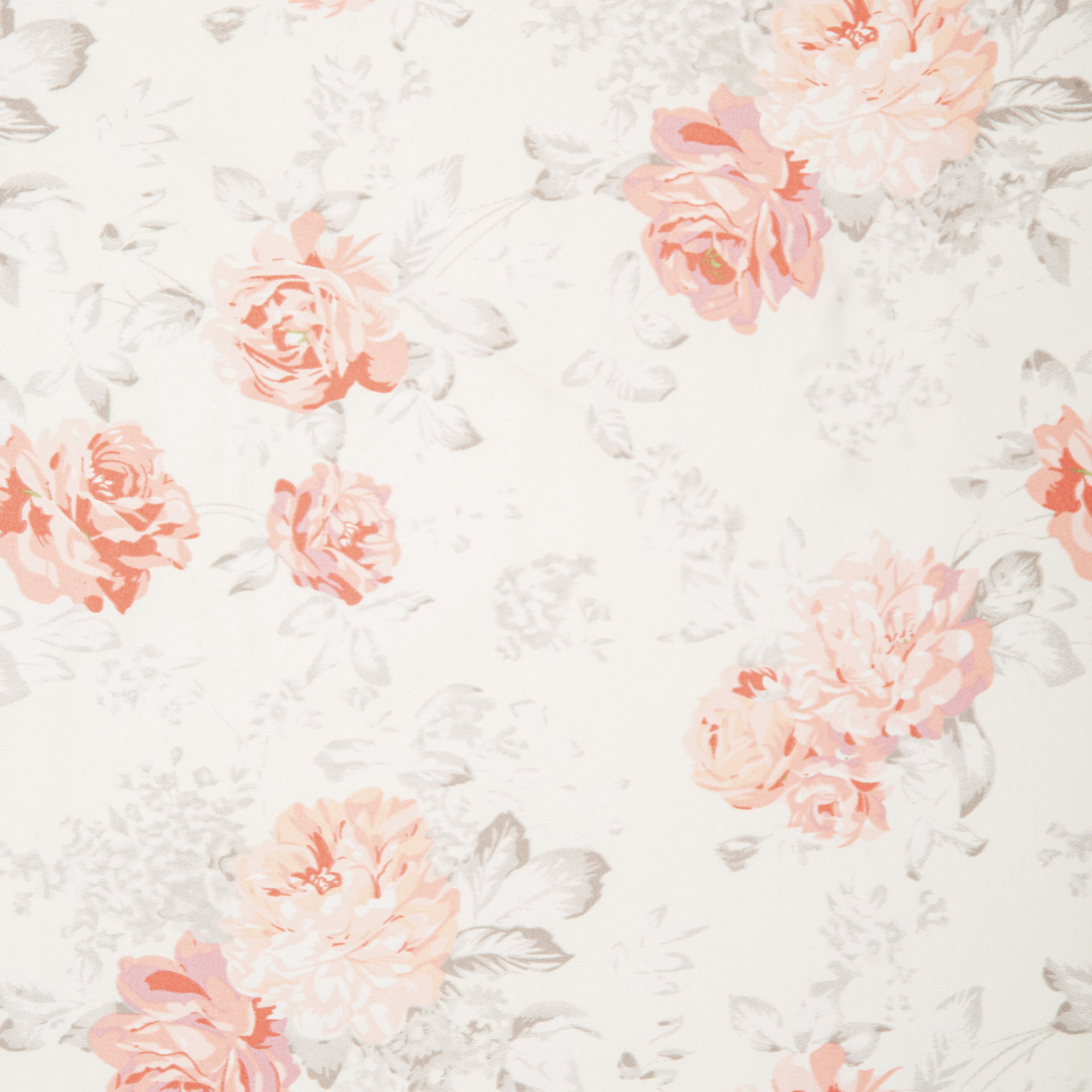 Сатин Эластичный Принт W20-13B P (Желтый, rose print, БП)