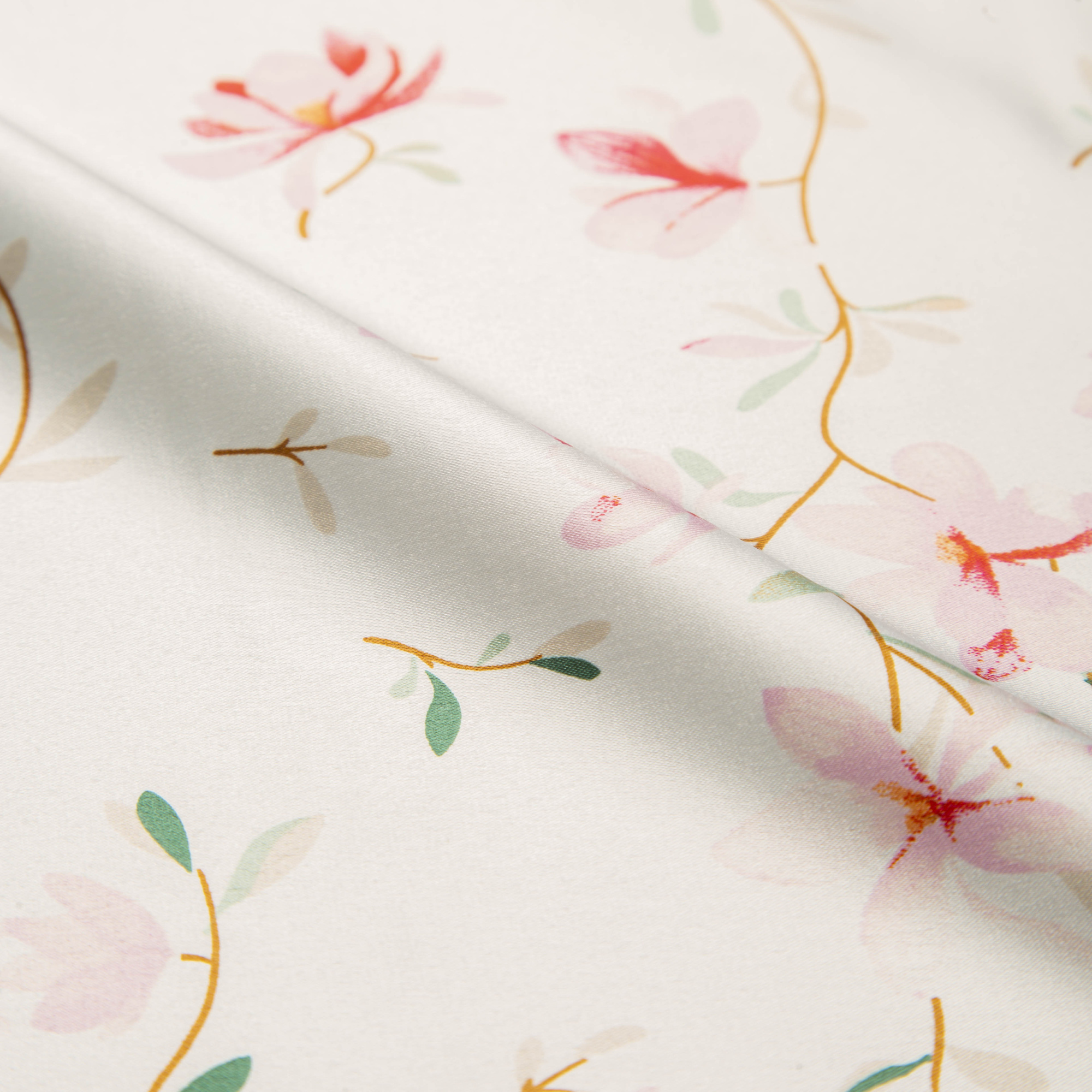 Сатин Эластичный Принт W3-1404-1 (Айвори, dpt2, БП)