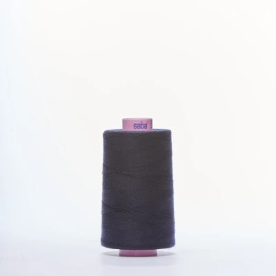 Нитки эластичные Sabaflex 120 (Синий, 827, 19-4023)
