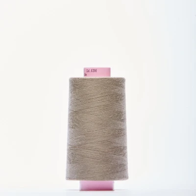 Нитки армированные saba 120 (Коричневый, 398, БП)