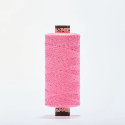 Нитки армированные saba 120 /1000 (Розовый, 7506, БП)