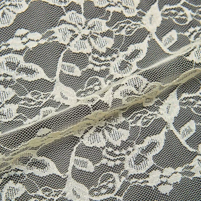 Кружевное Эластичное Полотно L02116D (Айвори, 140/3238, БП)