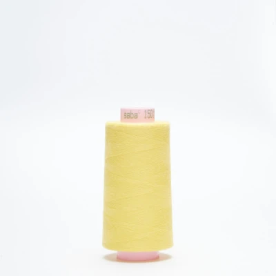 Нитки армированные saba 150 (Желтый, 113, БП)