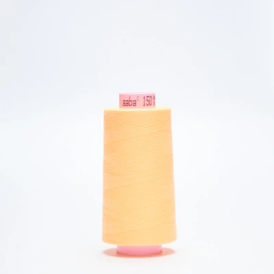 Нитки армированные saba 150 (Оранжевый, 7518, БП)