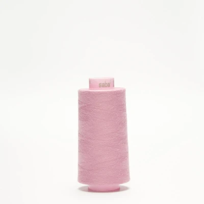 Нитки армированные saba 150 (Розовый, 52, БП)
