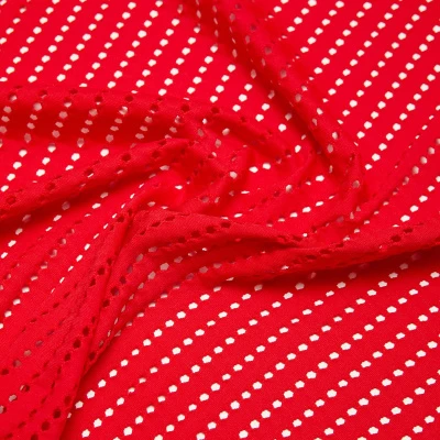 Микрофибра Фактурная O5392 dis.R07 (Красный, W673 RED var.A, БП)