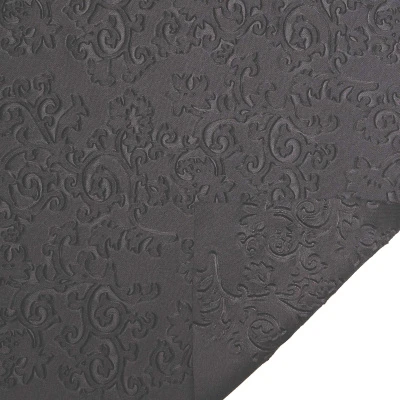 Микрофибра фактурная ts-66299 (Черный, #94 BLACK, БП)