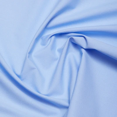 Хлопок тканый POPELIN LISO REF.36.008411 (Голубой, Azul Porcelan 024, 15-3920)