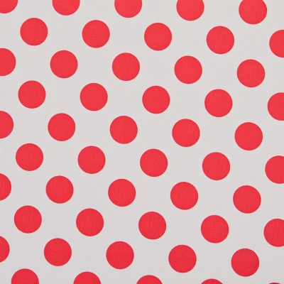 Микрофибра принт stt163p (Белый, dot C/1 Red, БП)