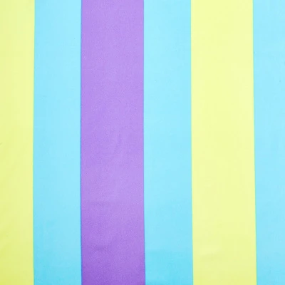 Микрофибра принт stt002fp (Желтый, Stripe Sky/Lemon, БП)