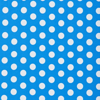 Микрофибра принт stt163p (Голубой, Silky Dot Blue, БП)