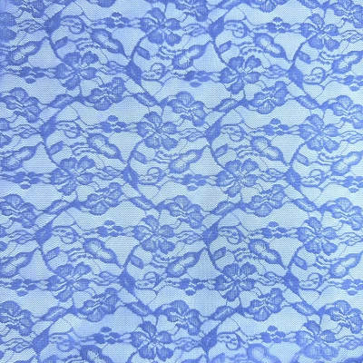 Кружевное Эластичное Полотно L02116D (Голубой, Z150320180, 16-4031)