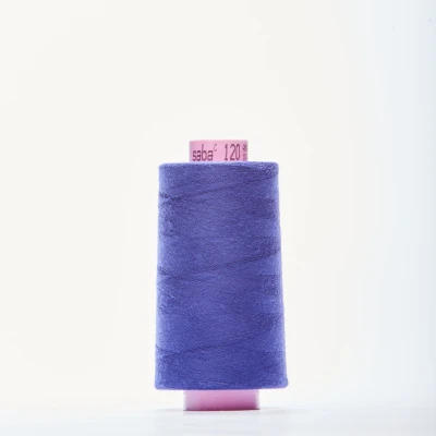 Нитки армированные saba 120 (Фиолетовый, 577, БП)