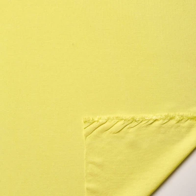 Вискоза тканая 14006 (Желтый, lemon yellow, БП)