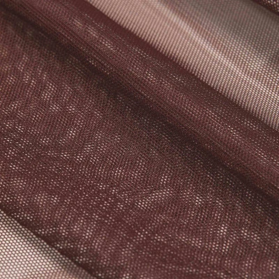 Сетка неэластичная 31214 (Бордовый, H0935-KAHVE, БП)
