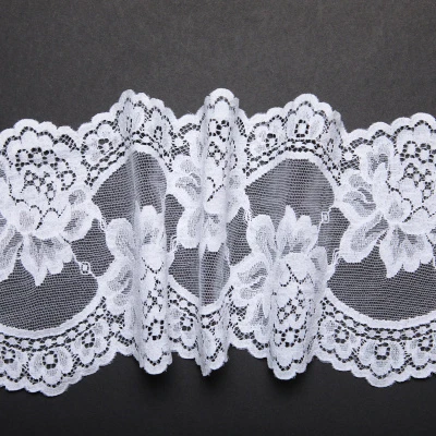 Кружево Эластичное M05265.15 (Белый, off white, БП)
