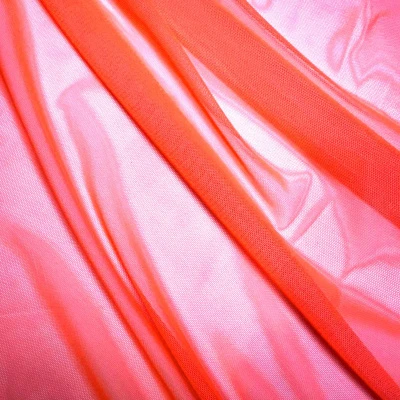 Сетка эластичная nkkt-1405 (Коралловый, NK13-0822-F1, neon orange)