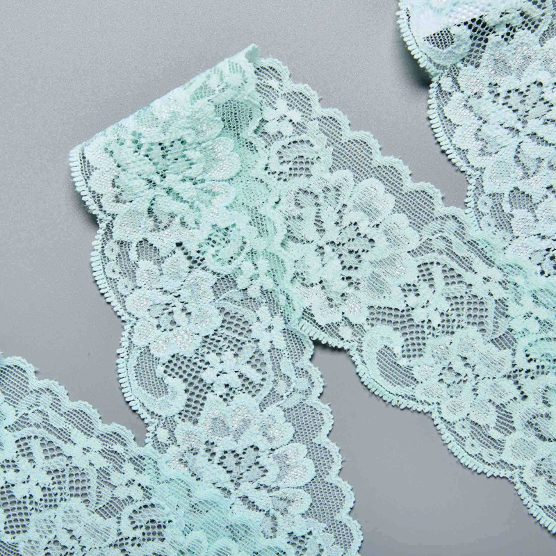 Кружево эластичное узкое 39225BH (Ментоловый, 6С1338A, БП)