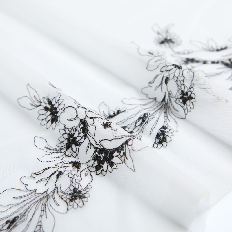 Вышивка На Сетке Эластичной 415040 (Айвори, K55665, БП)