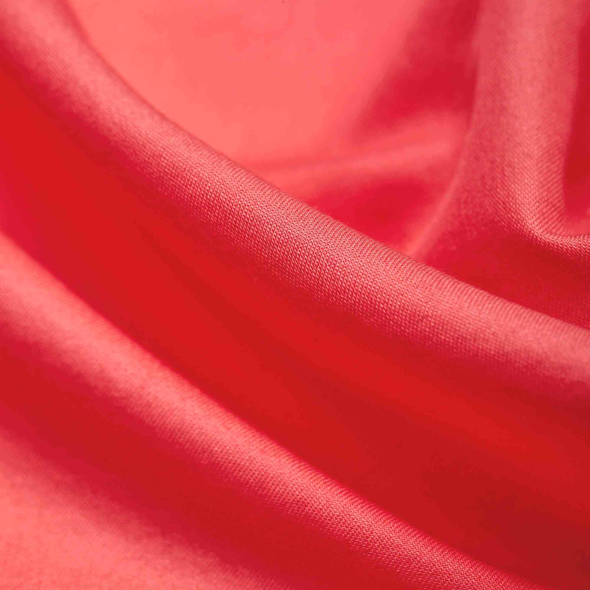 Хлопок тканый 12254 (Коралловый, 16-1640 TC, БП)
