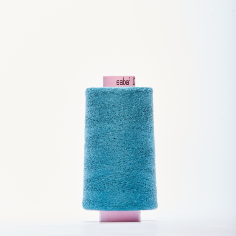 Нитки армированные saba 120 (Бирюзовый, 760, БП)