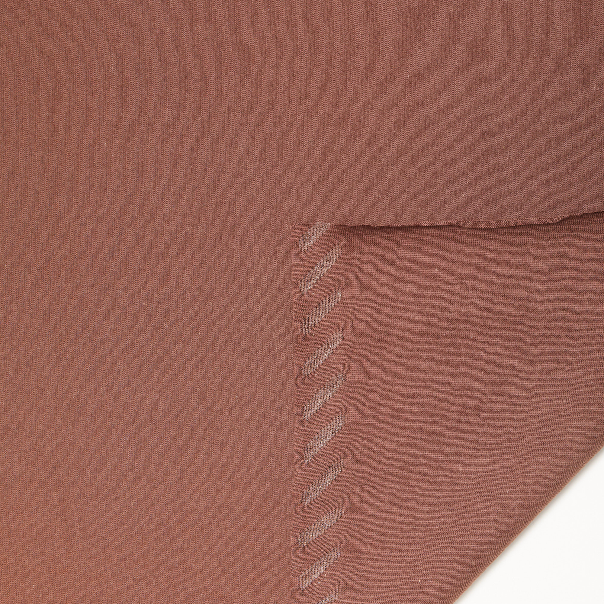 Хлопок трикотажный 2274 (Коричневый, корица, БП)