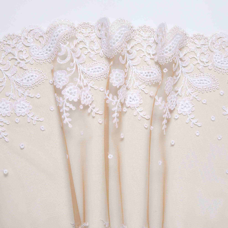 Вышивка На Сетке Неэластичной 421679-6485 (Белый, 3534/13, БП)