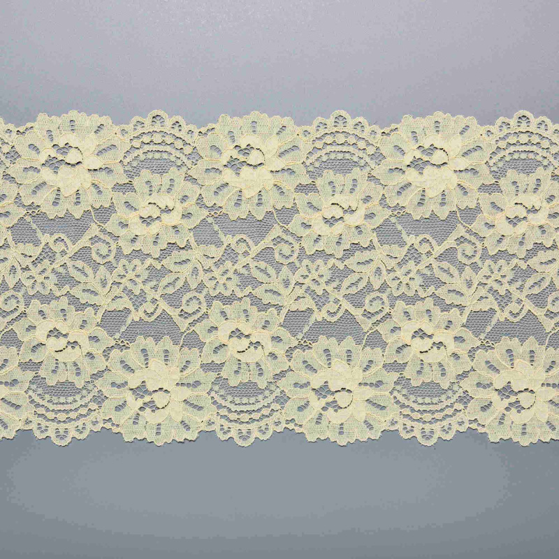 Кружево эластичное HD087C (Желтый, YY002821, БП)