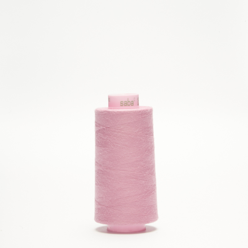 Нитки армированные saba 150 (Розовый, 52, БП)